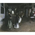 thumbnail image 3 of Sargent, John Singer 17x15 Black Modern Framed Museum Art Print Titled - Venetian Interior, 1880, 3 of 5