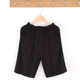thumbnail image 2 of Sleep Shorts for Women Pack Women’s Pajama Shorts Elastic Waist Drawstring Soft Comfy Sleep Short Pants Lightweight Casual Loungewear Shorts with Pockets Black 3XL, 2 of 5