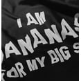 thumbnail image 5 of Bananas Big Sister Cute Little Sis Toddler Boy Girl T Shirt Infant Toddler Brisco Brands 12M, 5 of 6