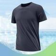 thumbnail image 2 of Plebaso Mens Lightweight Athletic T-Shirts Short Sleeve Sports Tee Stretch Training Exercise Workout Tops, 2 of 6