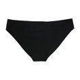 thumbnail image 2 of American Eagle Womens Solid Stripes Bikini Swim Bottom, Black, X-Large, 2 of 2