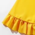 thumbnail image 3 of PatPat 3pcs Kid Girl Floral Print Ruffled Swimsuit, 3 of 4