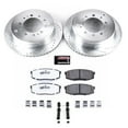 thumbnail image 3 of PowerStop Rear Z36 Truck & Tow Carbon-Fiber Ceramic Brake Pad and Drilled and Slotted Rotor Kit Fits: LEXUS TOYOTA Select Models K3073-36, 3 of 9