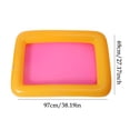 thumbnail image 2 of Outdoor Toys Inflatable Sandbox Pool for Summer Portable Easy Inflate Deflate Backyard Beach Games, 2 of 5