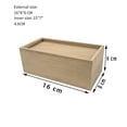 thumbnail image 2 of Caja de almacenamiento de caja deslizable con tapa, caja de accesorios de cosméticos para guardar cosas varias., 2 of 11