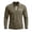 hgg123-Green, variant on Yaoyar Men's Long Sleeve Shirt-Zip Front Casual Golf Style Classic Collar Chest Pocket for Weekend Wear​​