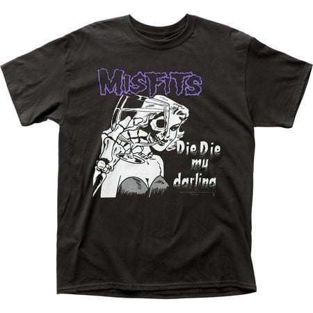 The Misfits Punk Rock Band Music Group Die Die My Darling Adult T-Shirt