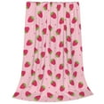 thumbnail image 2 of Vsdgher Strawberries Ultra-Soft Micro flannel Blanket Throw Blankets for Couch Sofa, Bed (4 sizes)-50"x40", 2 of 7