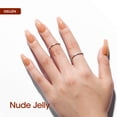 thumbnail image 6 of Gellen Nude Gel Nail Polish and Pastel Pink Gel Polish, 10ml Sparkle Silver Nail Polish Soak off No Wipe UV Gel for Nail Art Salon Manicure DIY, Gifts for Women, 6 of 8