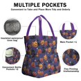 thumbnail image 3 of Magical Pumpkin Castle Halloween Pattern Drawstring Lunch Bag Women - Drawstring Lunch Bag Insulated for Work Office - Stain-Resistant Large Lunchbags for Women with Multi-Pockets, 3 of 6