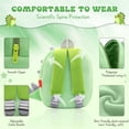 thumbnail image 3 of Lomyolo Cute Plush Animal Girls & Boys Backpack for Kids 2-6 Years - Adjustable Soft Cartoon Mini Travel Backpack for Baby Girl Boy, Machine Washable - Cute Dinosaur, 3 of 5
