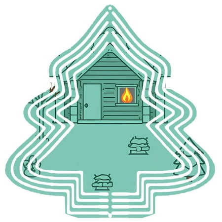 Metal Hanging Christmas Tree Wind Decorations – Unique Garden Spinners with Intricate Patterns for a Festive Yard and Garden Display Metal Hanging Christmas Tree Wind Decorations – Unique Garden Spinners with Intricate Patterns for a Festive Yard and Garden Display