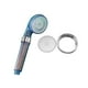 thumbnail image 4 of Cabezal de ducha de iones negativos, cabezal de ducha presurizado de mano, rociador de baño desmontable, anillo plateado Noticed HA000738-02B, 4 of 6