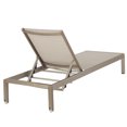 thumbnail image 4 of Miller Outdoor Mesh Chaise Lounge, Gray, 4 of 8