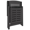 thumbnail image 5 of vidaXL Sun Lounger Anthracite Plastic, 5 of 5