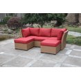 thumbnail image 4 of Lakeview 5-Piece Sectional Set in Chili, 4 of 6