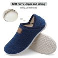 thumbnail image 4 of Zapatillas House Spesoul Fuzzy para mujeres y hombres con forro de piel sintética, 4 of 6