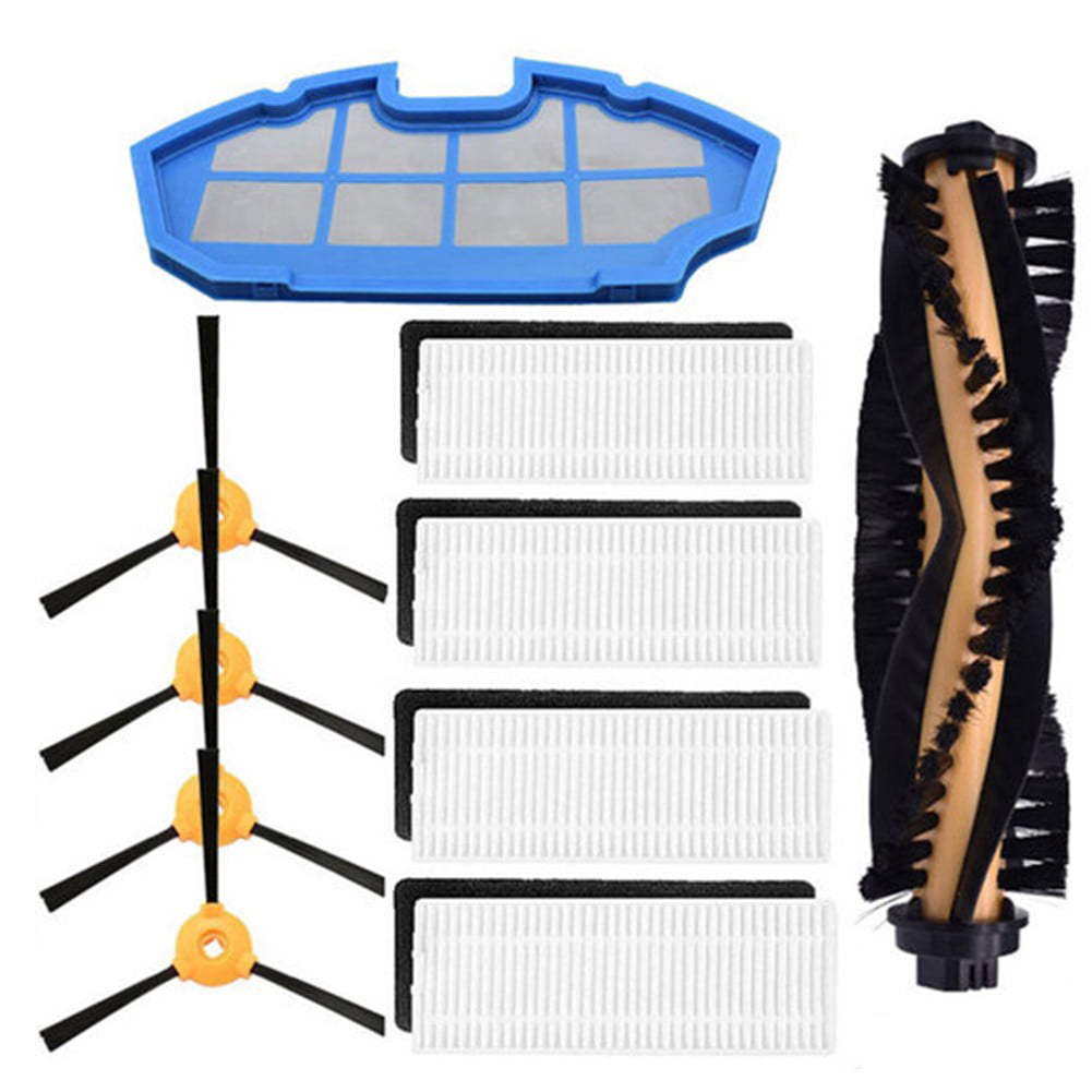 Roller &Side Brush Filter Kit For Ecovacs DEEBOT N79 N79S Robotic Vacuum Cleaner 