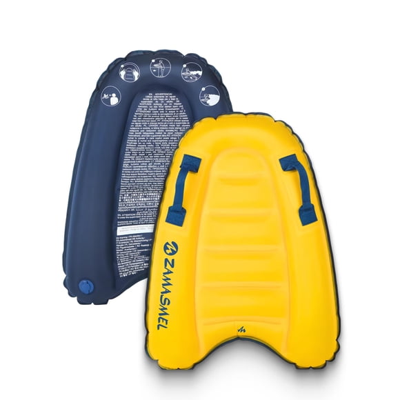 Tabla inflable para niños ZAMASMEL ligera y duradera, amarilla