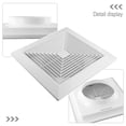 thumbnail image 4 of Abs Square Diffuser for Air Conditioner Snap-In Spring Panel Ventilation Hood, 4 of 8