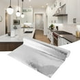 thumbnail image 3 of Wchiuoe Ymiko 5PCS Kitchen Anti-Oil Wall Sticker 40x100cm Self-Adhesive Waterproof Backsplash Wallpaper Stickers High Temperature Resistant Wall Protector For Kitchen Cabinet Household, 3 of 8