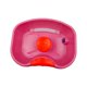 thumbnail image 4 of Lavabo de champú para cabecera, lavado de cabello en la cama, bañera de lavado a contracorriente reutilizable con manguera de 150cm para dormitorio, Rosa, 4 of 9