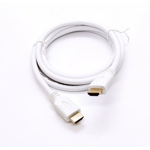 6FT 4K@60Hz HDMI 2.0 Cable HDR UHD 4:4:4 -HDCP 2.2 18Gbps 28AWG CL3 White