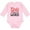 AD-Pink, variant on Girls Rule the World Boys or Girls Long Sleeve Baby Bodysuit