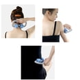 thumbnail image 4 of Muscle Roller 2-Wheel Handheld Muscle Relief Body Massage Roller Muscle Massager, 4 of 7