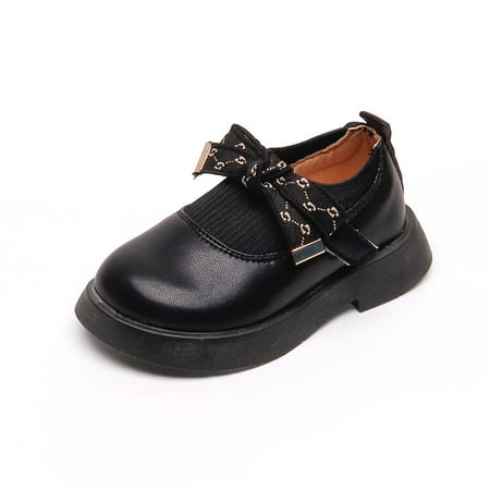 

Girls Leather Shoes Non Slip Wear-Resistant Fashion Comfortable Children s Shoes