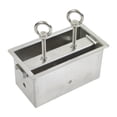 thumbnail image 1 of DimyFew Meat Forming Maker Multifunctional Stainless Steel Meats Press Tool Rectangle Beef Brick Kitchen Cooking Tool Efficient Pressing Suitable for personal use professional chefs 16cmx8cmx9cm, 1 of 8
