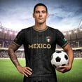 thumbnail image 5 of DXSCSE Mexico Soccer Jerseys - Breathable Mexico Jersey Men, Mexico Team Short Sleeve Crew Neck Football Jersey Shirts for Sports Fans White L, 5 of 10