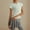 Light Green, variant on Women's Half Zip Short Sleeve Tight Running Fitness Yoga Top Breathable And Slimming For Summer Women's T-Shirts