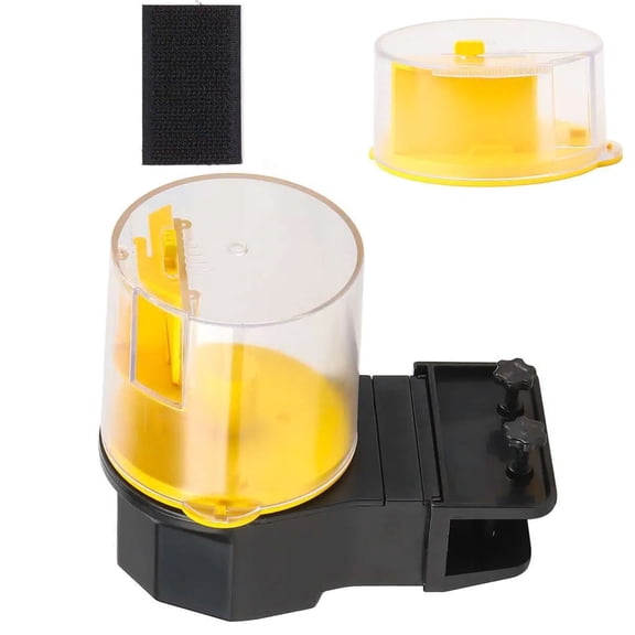 Automatic Aquarium Fish Feeder Scientific Feeding Tool, Dual Time Zone