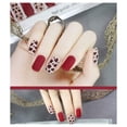 thumbnail image 3 of MINKUROW 12 Sheets Nail Stickers Leopard Print Design Full Wraps Nail Art Polish Stickers Strips Self-Ashesive Nail Art Sets for Women Girls, 3 of 6
