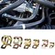 thumbnail image 5 of Hardware 60 Unids/set Abrazaderas De Línea De Combustible Clips De Resorte De Tubo De Acero Inoxidable 6/9/10/12/14/15mm, 5 of 7