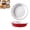 RED, variant on Rlwdqumrt Ceramic Pie Pan with Ruffled Edge Non-Stick Baking Dish Family-Sized for Pies Quiches Tarts Easy Clean Kitchen