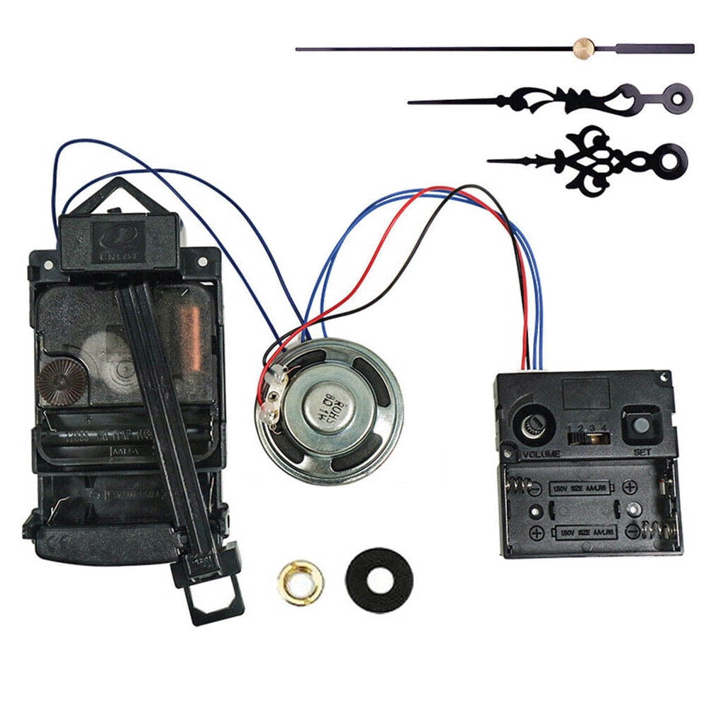 Music Box Quartz Wall Clock Swing Mechanism  Movement Chime Kits Repair Parts Set