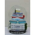thumbnail image 2 of Mississippi  Landmark skyline water globe snow globe 4 inches, 2 of 2