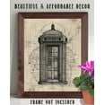 thumbnail image 6 of Schematic Blueprint art of Classified TARDIS - Gifts for Engineers, Whovians, & Fans of British TV Series - 11x14 Unframed Poster for Home Bar, Recreational Area, or Entertainment Media Room, 6 of 9
