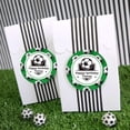 thumbnail image 3 of Pegatinas de decoración para fiesta temática de fútbol, Texto personalizado, feliz cumpleaños, decoración de fiesta de fútbol, 3 of 4