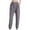 Gray, variant on Womens Yoga Pants Plus Size Pocket Pants Loose Speed Dry Thin Mid-waist Casual Fitness Pants Bundle Feet Running Pants