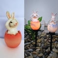 thumbnail image 2 of Bunny Light Lights Cute Lighting Light Route Decoration Garden Solar Rabbit Garden Lamps, 2 of 5