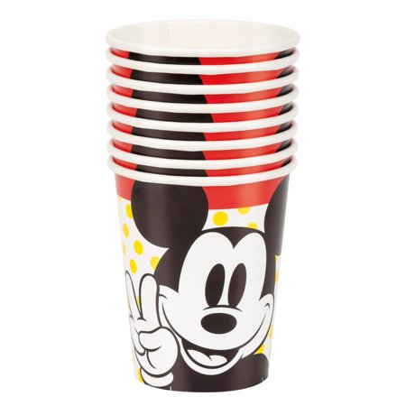 Disney Mickey Mouse Party 9oz Paper Cups - 8 ct | Walmart Canada