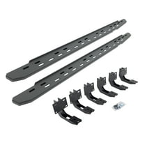 Go Rhino 69630680SPC RB30 Slim Line Running Boards with Mounting Bracket Kit For Ram 19-24 1500 (Extended Cab Pickup)