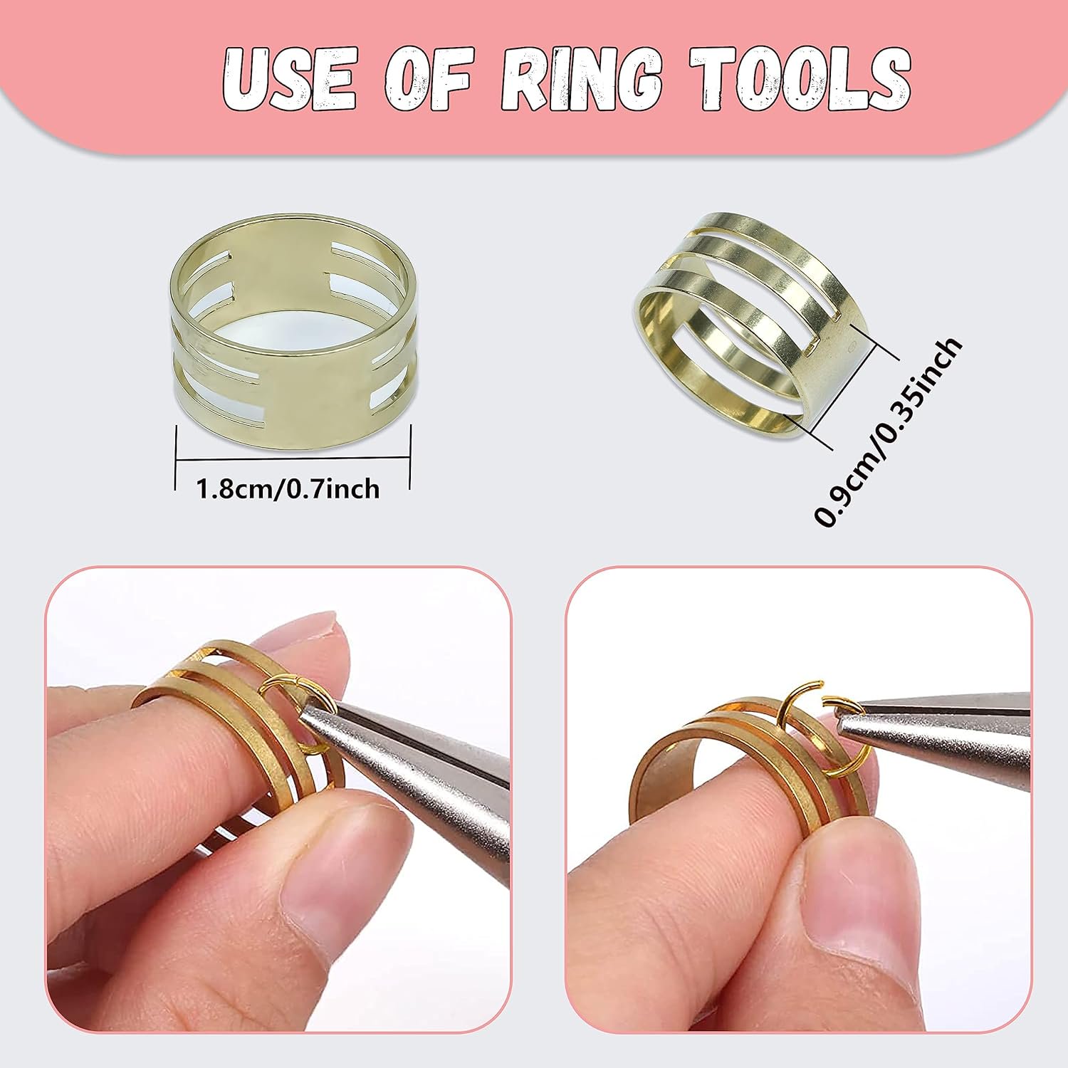 GFDYREE 1500Pcs 7mm1Box Colors Open Jump Ring,Ring Jewelry