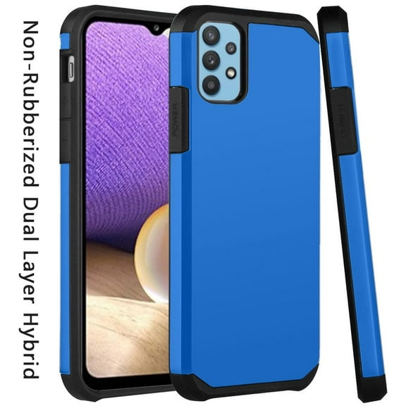 Case for Samsung Galaxy A52 5G Ultra Slim Heavy Duty [Dual Layer] Hybrid Shock Proof Protective Hard PC   Rubber TPU Phone Cover for Galaxy A52 by Xpm - Blue