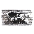 thumbnail image 2 of Bewildely Etiqueta engomada de la pared del tema de Halloween decoración de la pared de la ventana del dormitorio de la sala de estar del hogar Kits de decoración para fiestas negro Bewildely HA000197-02B, 2 of 6