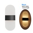 thumbnail image 1 of Mistaha AC 85-265V 6W Modern Wall Sconce Up Down Lamp Acrylic LEDs Wall Mounted Lights, 1 of 8