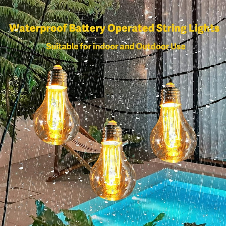 Battery operated bulb string lights deals